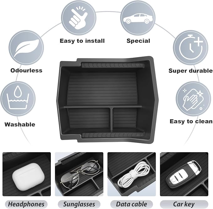 SKTU for 2025 2026 Subaru Forester Accessories Center Console Organizer for - Image 5