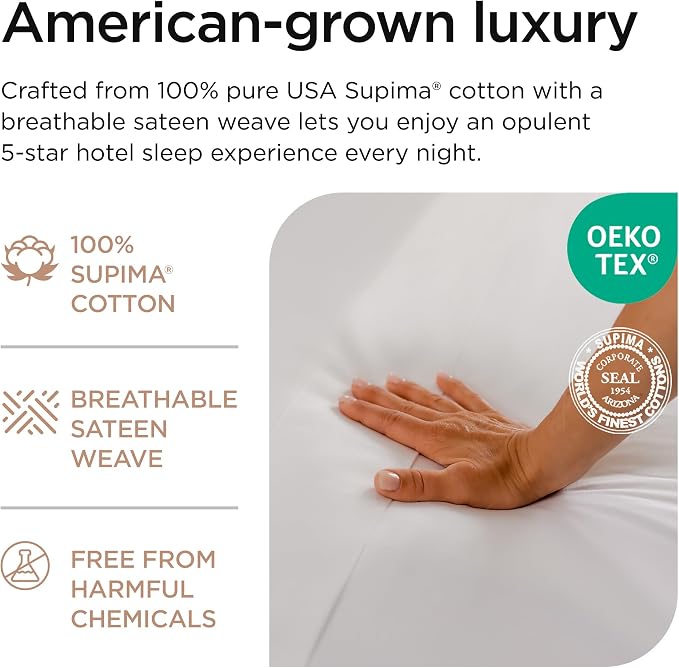 Threadmill Supima Sheet Set | 656 Thread Count Sheets - Image 3