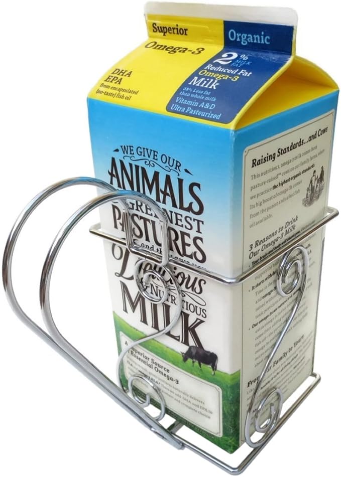 Cara's Casa Half Gallon Juice or Milk Carton Holder by Unknown