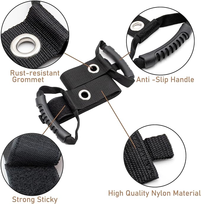 Swingers Extension Cord Holder，28 inch Heavy-Duty Storage Straps - Image 3