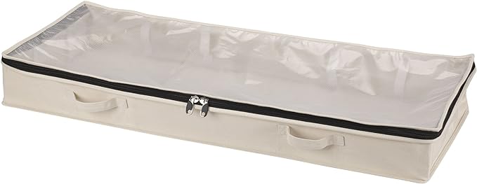 Household Essentials Cedarline Under Bed Storage Bag, Heavy-Duty Cotton Canvas by HouseholdEssentials