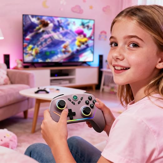 ISHAKO Wireless Gaming Controller – 1000Hz Polling, 1200mAh Battery PC - Image 8