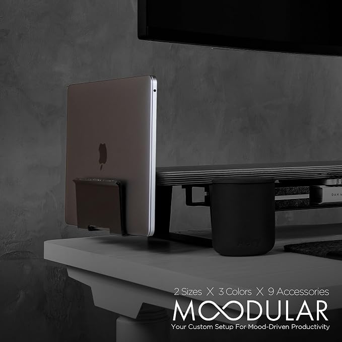 Moodular Add-ons Vertical Laptop Tray Black MSA-VLT - Image 2