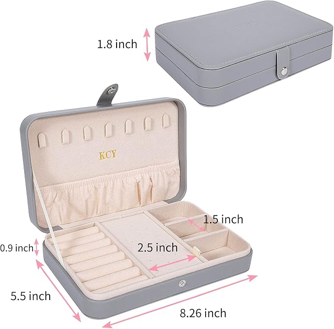KCY Travel Jewelry Organizer Box - Image 5