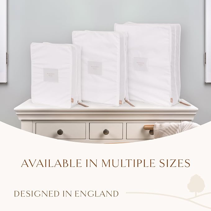 Hayden Hill Luxury Organic Cotton Sweater & Blanket Storage Bag - Image 8