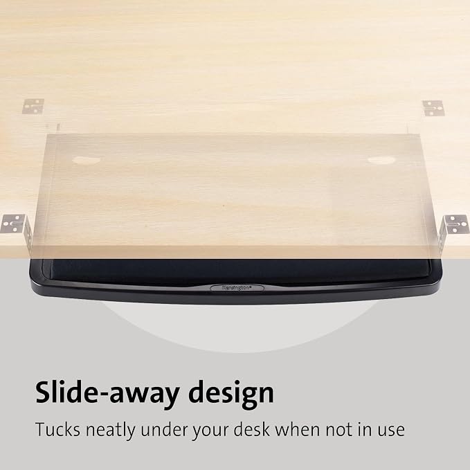 Kensington Keyboard Tray Under Desk, SmartFit Ergonomic Slide-Out Keyboard - Image 5
