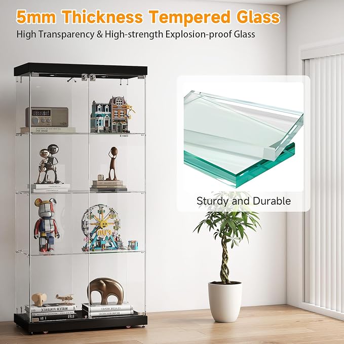Tempered Glass Display Cabinet - Image 5