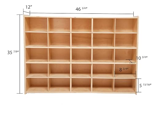 Contender 25 Cubbies Storage Cabinet - Image 3