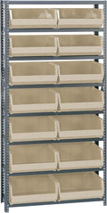 Quantum Storage Systems QSBU-250IV Giant Open Hopper Steel Shelving System by QuantumStorageSystems