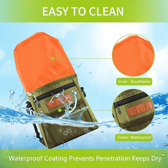 Dog Treat Training Pouch Easily Carries Pet Toys Kibble, Treats Built-in Poop - Image 6