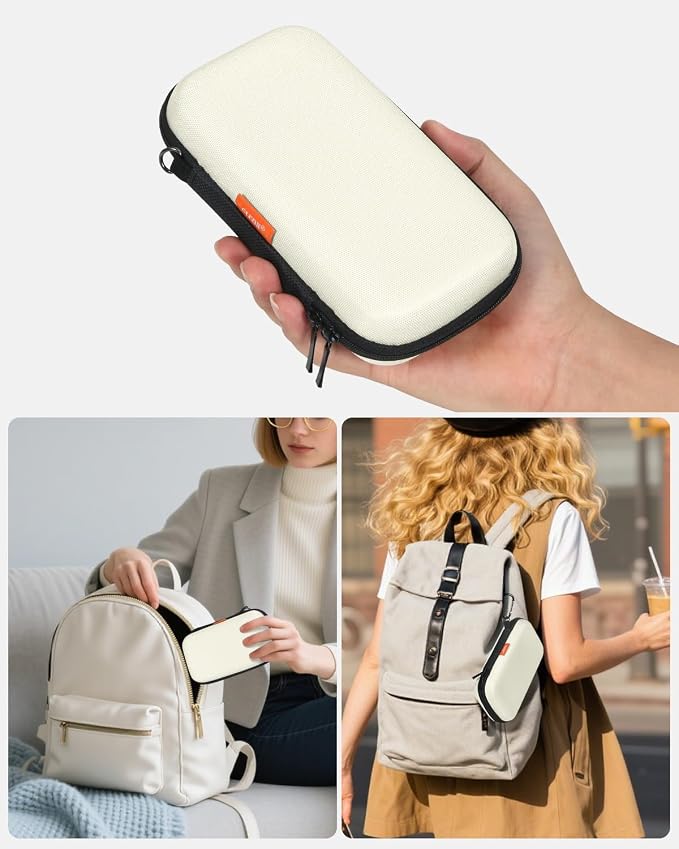 GLCON Off White Small Travel Electronic Organizer Case - Image 6