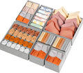 Drawer Organizer Clothes, 8 Pack Dresser Organizer Bins by Criusia