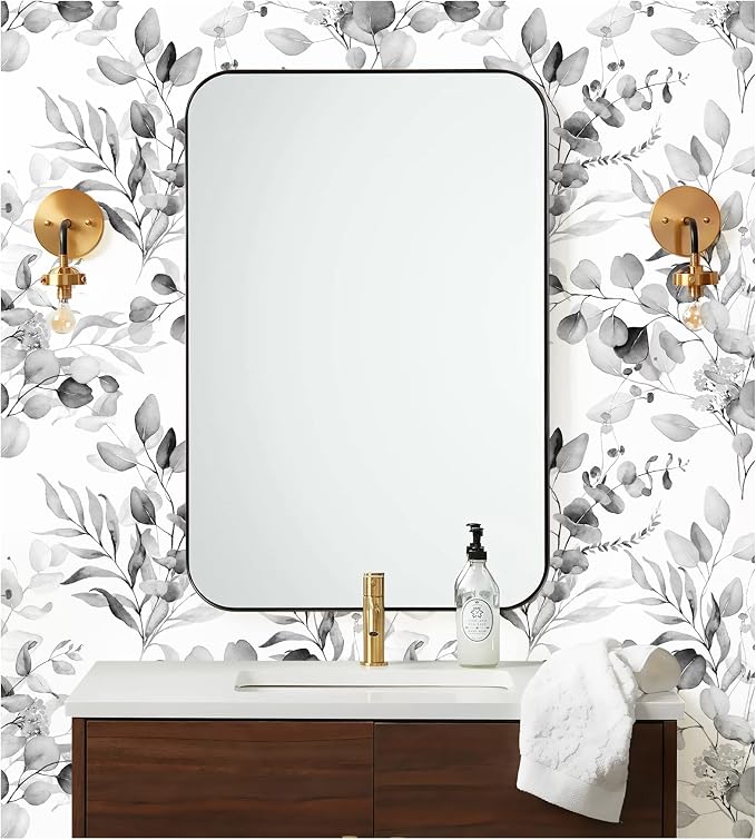 HAOKHOME Floral Shelf Liner and Cabinet Liner, Self-Adhesive Drawer Liners - Image 7