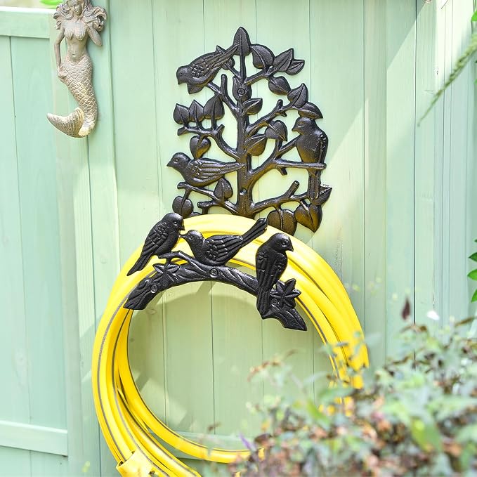 Sungmor Heavy Duty Cast Iron Garden Hose Holder - Image 2
