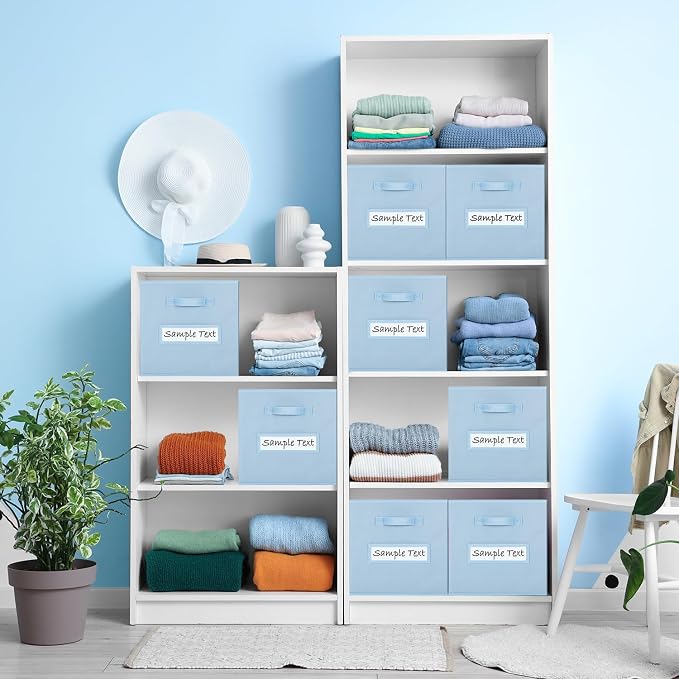 artsdi 11x11 storage cube bins Foldable Fabric storage cubes - Image 6