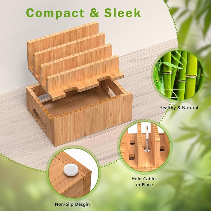 Pezin & Hulin Bamboo Charging Station - Image 6