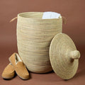 Tall Large Decorative Wicker Storage Basket by Senegalo