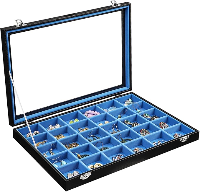 Stratalife Jewelry Holder Organizer Jewelry Drawer Organizer Earring Holder by Stratalife