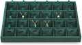 Necklace Display Tray, Velvet Jewelry Organizer, Premium Pendant Display by Yinbeini