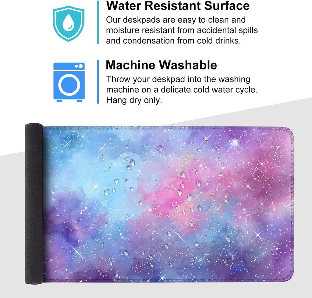 Galaxy Mouse Pad Large, Extended Gaming Desk Mat – 335.43 x 15.75 in