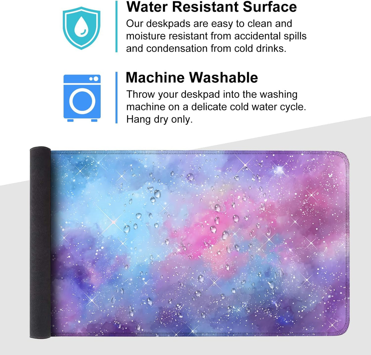 Galaxy Mouse Pad Large, Extended Gaming Desk Mat – 335.43 x 15.75 in