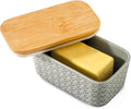 Hasense Ceramic Butter Dish by Hasense