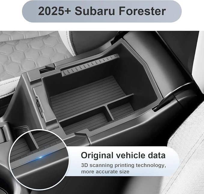 SKTU for 2025 2026 Subaru Forester Accessories Center Console Organizer for - Image 4