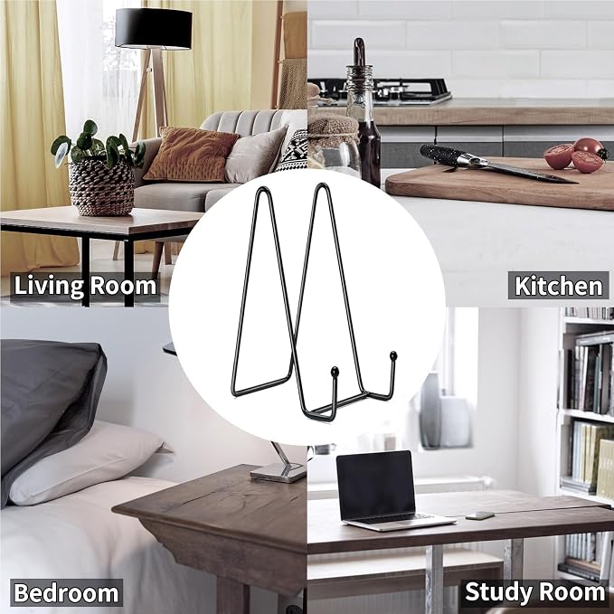 Kruodop 4 pack of 12 inch plate stands - Image 7