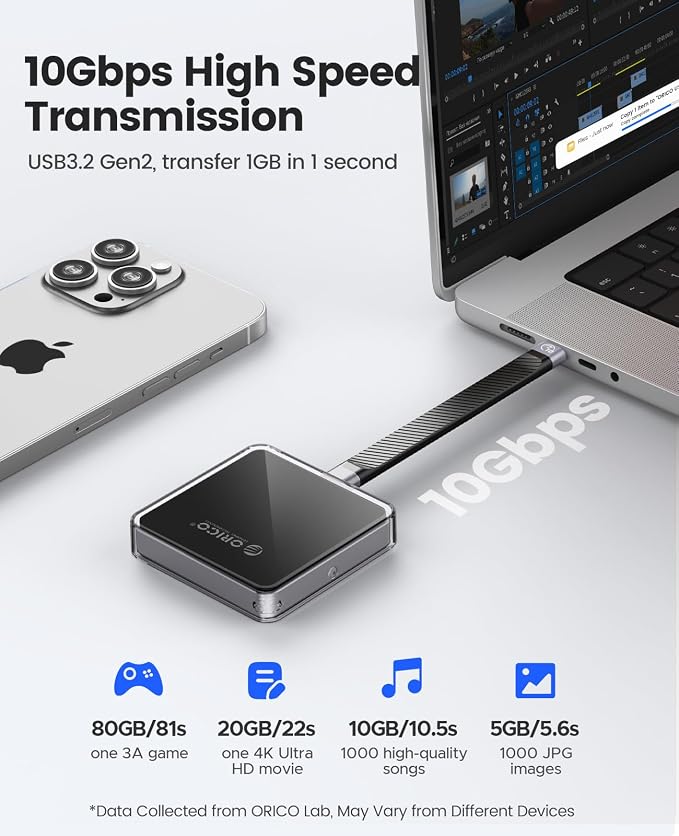 ORICO Magnetic M.2 NVMe 2230 SSD Enclosure Compatible - Image 4