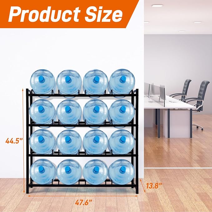 16-Tray Water Cooler Jug Rack - Image 3