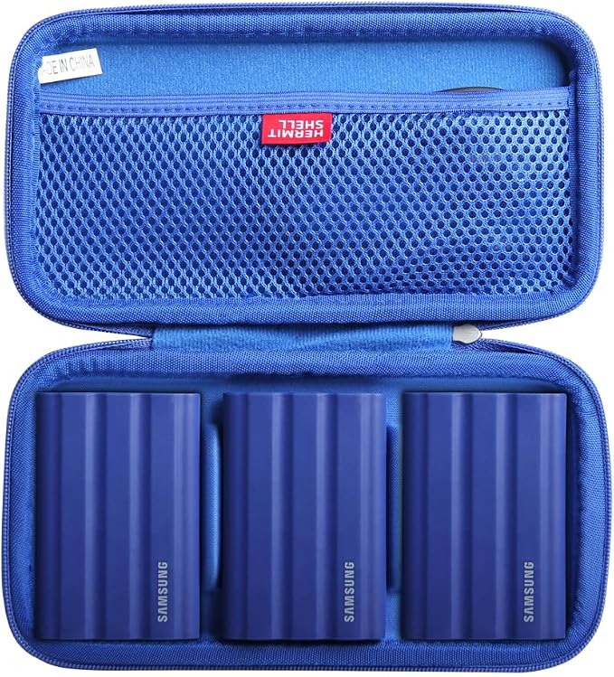 Hermitshell Hard Travel Case for Samsung T7 Shield 2TB / 1TB / 4TB, Portable SSD by Hermitshell