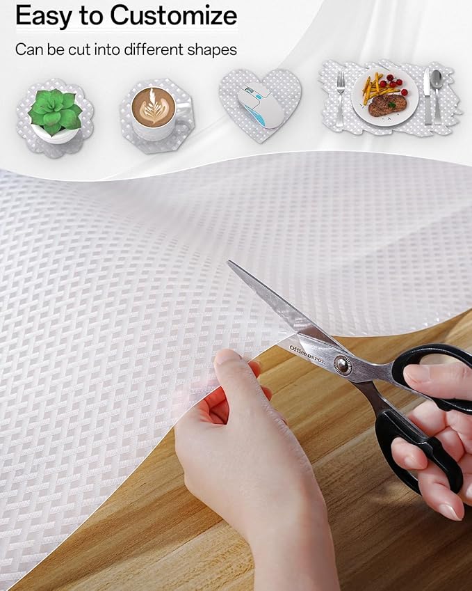 Shelf and Drawer Liner for Kitchen Cabinet, Non-Adhesive 12in x 360in - Image 6