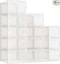 Kuject Large Shoe Organizers Storage Boxes by Kuject