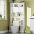 Over Toilet Storage Cabinet, 67 Inch Wall Mounted Tall Cabinet, Freestanding by Unknown