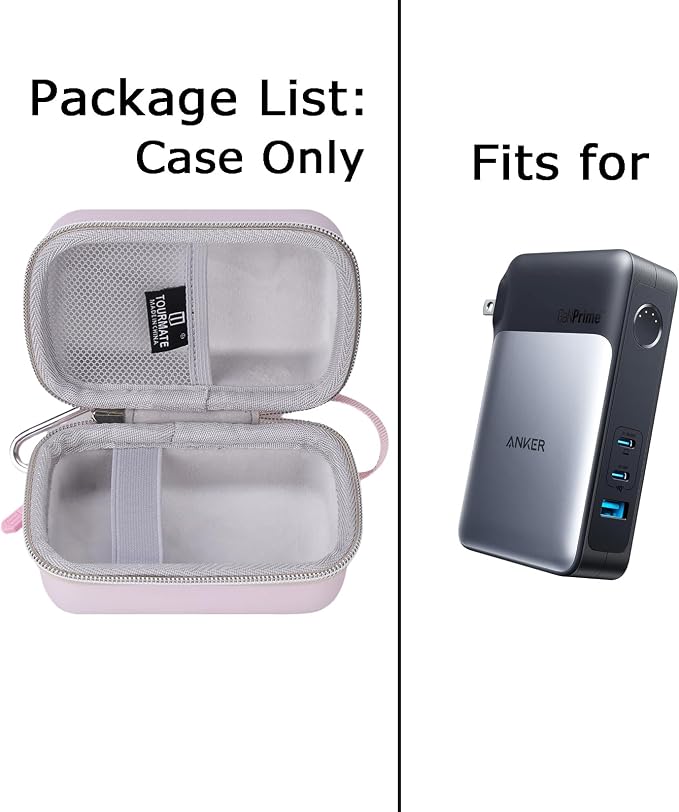 Hard Storage Case Compatible for Anker 733 Power Bank, 2-in-1 Hybrid Charger - Image 7