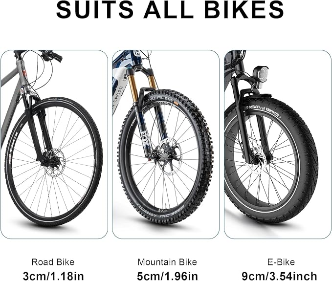 QAQ Swivel Bike Wall Mount, Vertical Bike Rack Garage Holds Up To 66lbs - Image 3
