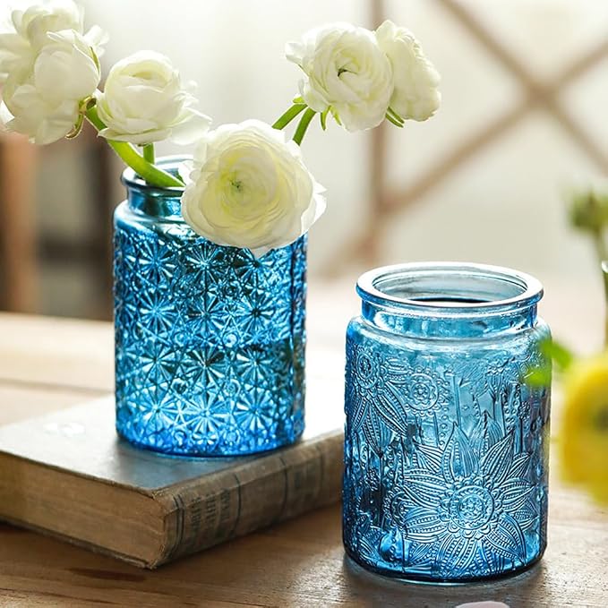 ANSQU Vintage 23.7oz Glass Mason Jar - Image 5