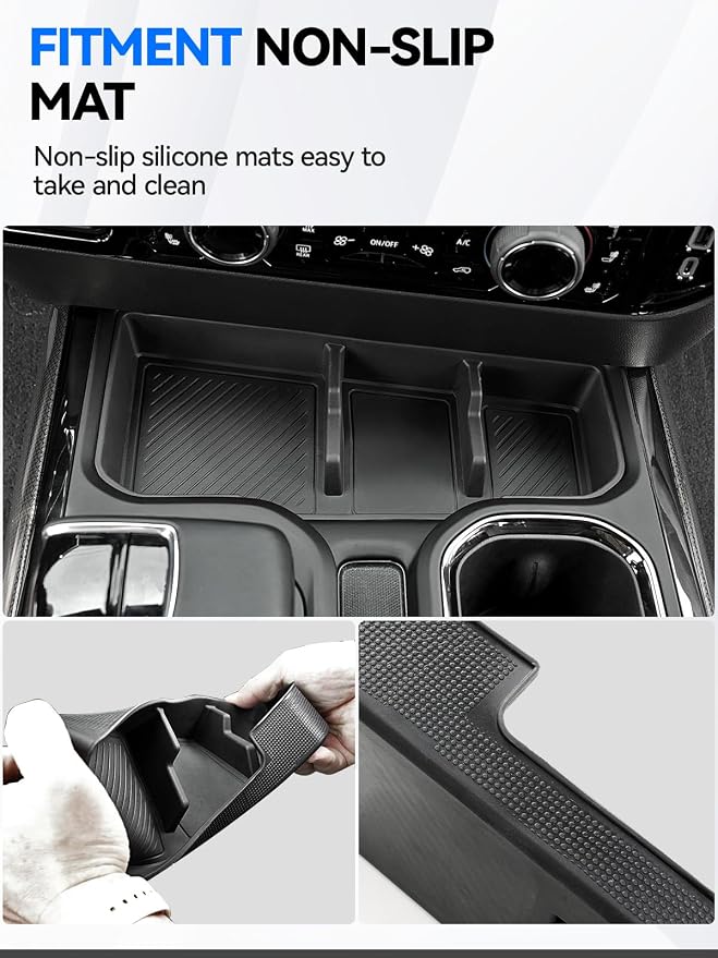 ELECFRESH 2PCS Center Console Organizer Tray - Image 5