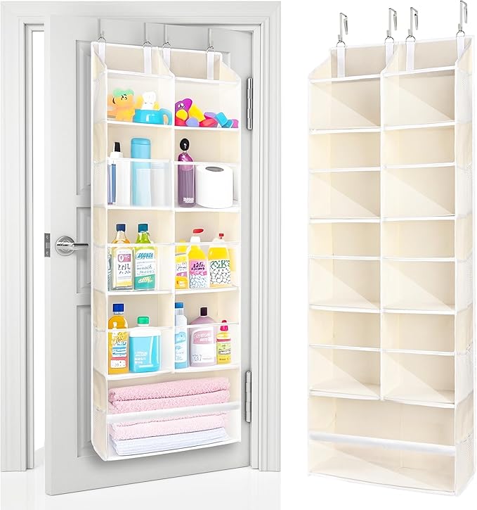 ULG Over the Door Organizer, 5-Tier Extra Large Hanging Storage by ULG
