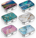 Pill Box 2 Compartment Small Pill Case, Portable by Hion