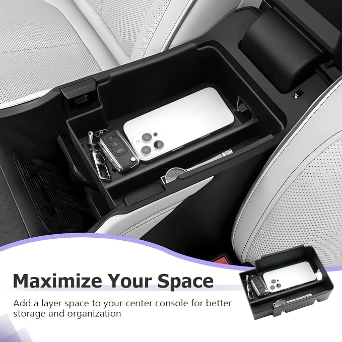 LUWU 2025 Wagoneer S Center Console Organizer - Image 3