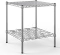 24" Deep x 24" Wide x 27" Height Wire Shelving Kit | 2-Tier | NSF Commercial by Regal+Altair