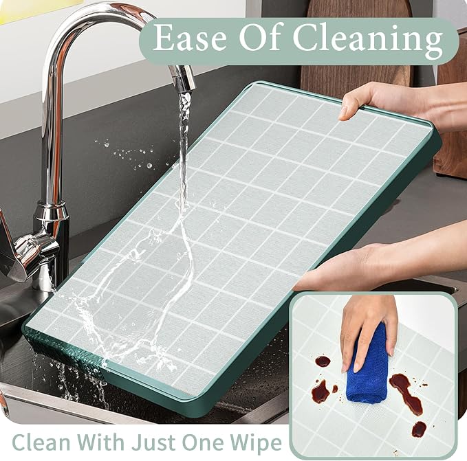 Drawer and Shelf Liner for Kitchen Cabinet: 12 in X 30 Ft Non Slip Waterproof - Image 4