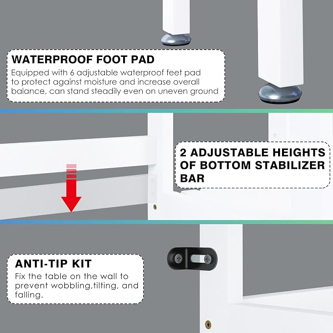 SMIBUY Over The Toilet Storage - Image 7