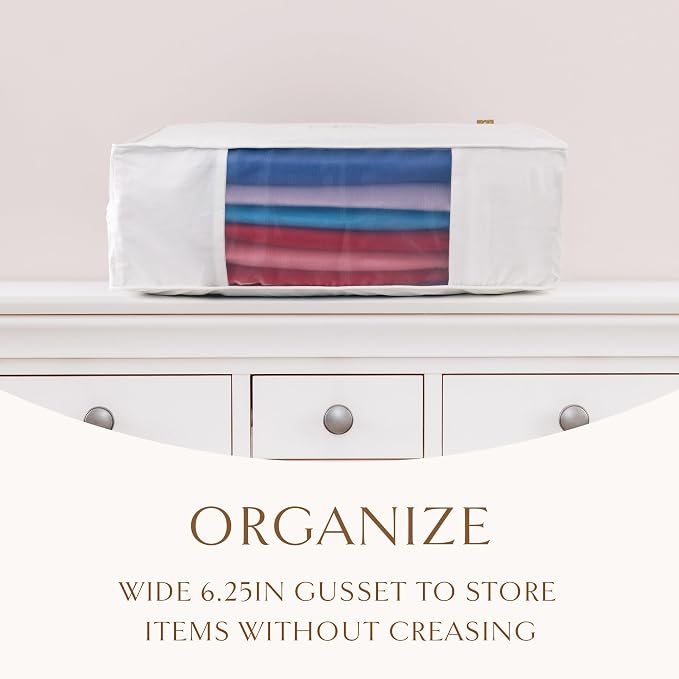 Hayden Hill Luxury Organic Cotton Sweater & Blanket Storage Bag - Image 6