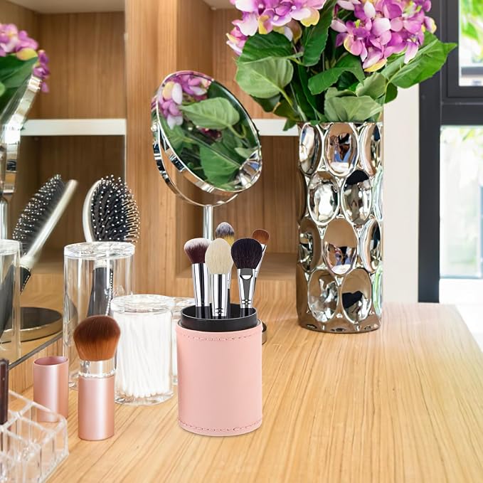NOLITOY Makeup Brush Holder Capacity Makeup Organizer Pen Holder - Image 5