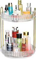 GTI 360°Rotating Makeup Organizer, 2 Tier Bathroom Counter Organizer, Large by GTI