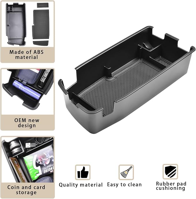 EDBETOS Center Console Organizer Tray Compatible - Image 5