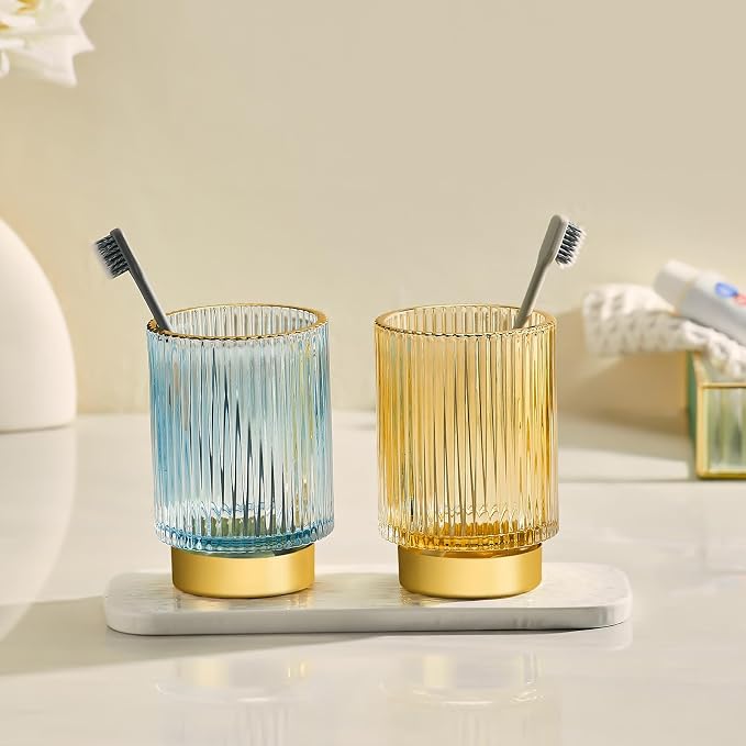 Makeup Brush Holder Organizer, Toothbrush Holders, Desk Pen Pencil Holder - Image 2