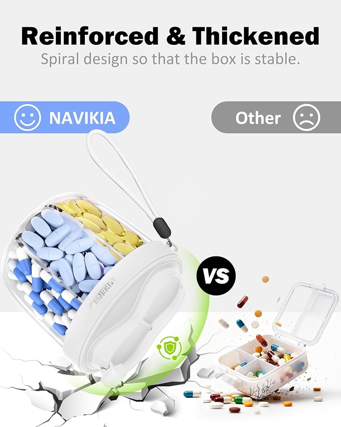 Cute Pill Organizer, Pill Dispenser - Image 7